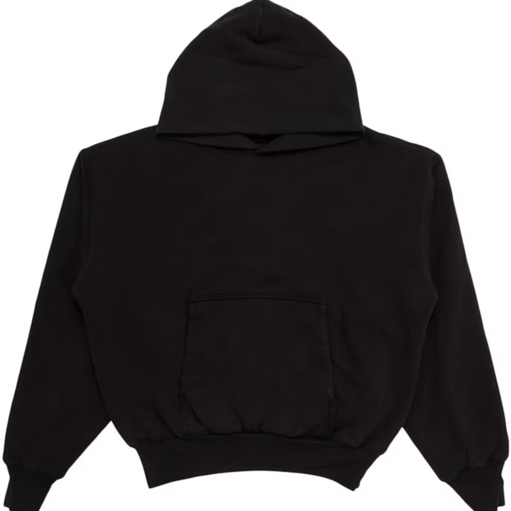 Yeezy - Heavy Black Hoodie for kids or XS